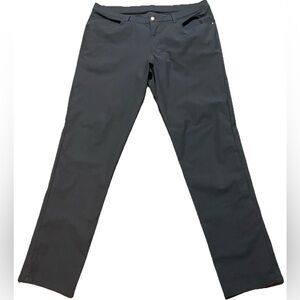 Lululemon ABC Pants Men’s 38x35 Dark Gray Warpstreme Classic Fit Zipper Pocket